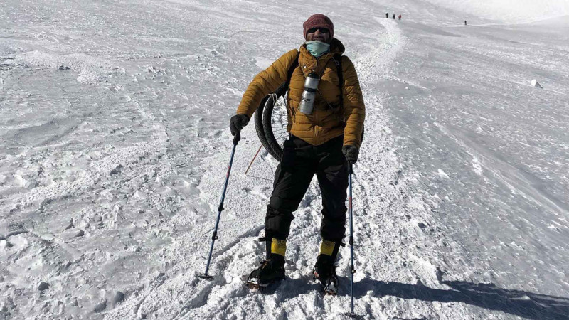 Azərbaycanlı velosəyyah Lenin zirvəsinə yüksələrək dünya rekordu qırıb