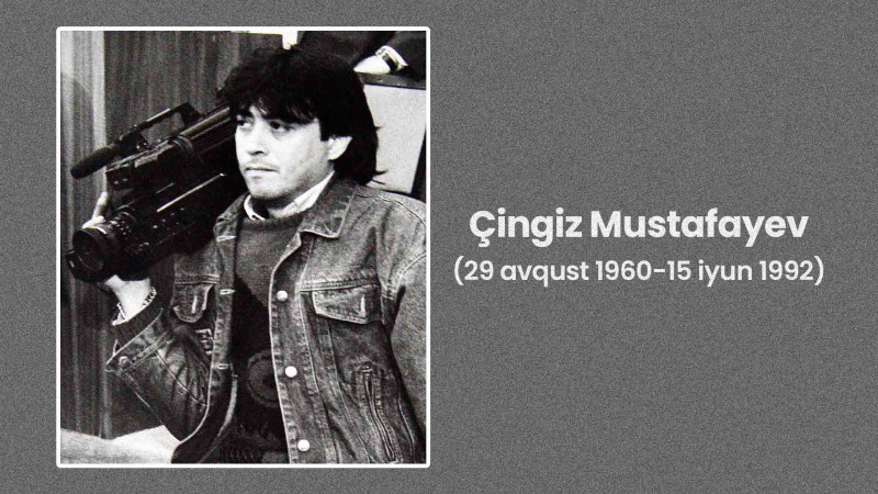Şəhid jurnalist Çingiz Mustafayevin anadan olmasından 61 il ötür