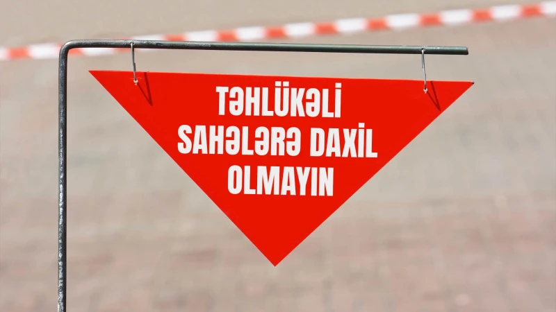 Azad edilən ərazilərə icazəsiz daxil olan şəxslər saxlanılıb