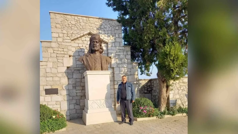 Erməni əsirliyindən azad edilən Dilqəm Əsgərov Qarabağa səfər edib