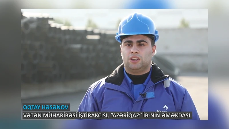 Azəriqazda çalışanların 500 nəfərdən çoxu şəhid ailəsi üzvü və Qarabağ müharibəsi iştirakçısıdır