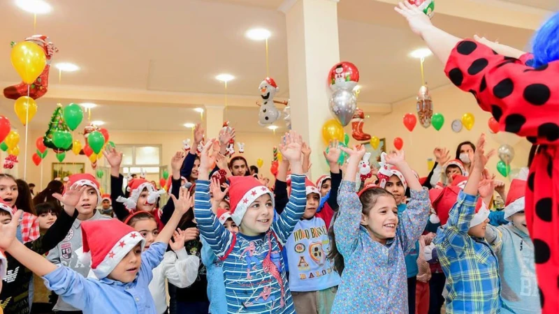 Xüsusi qayğıya ehtiyacı olan uşaqlar üçün Yeni il şənliyi keçirilib