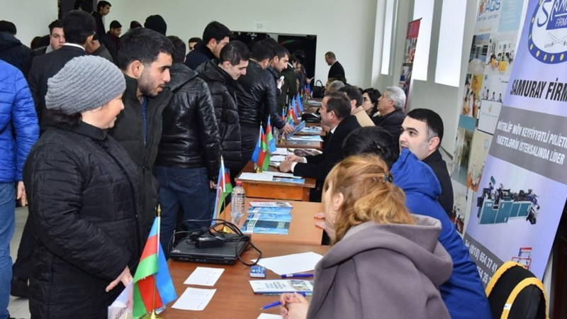 Bugün Qubada əmək yarmarkası keçirilib