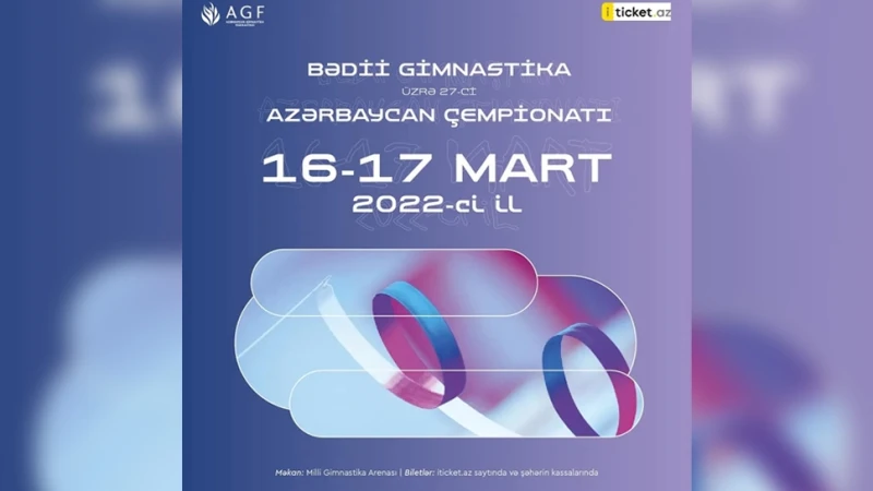 Bədii gimnastika üzrə Azərbaycan çempionatı start götürüb