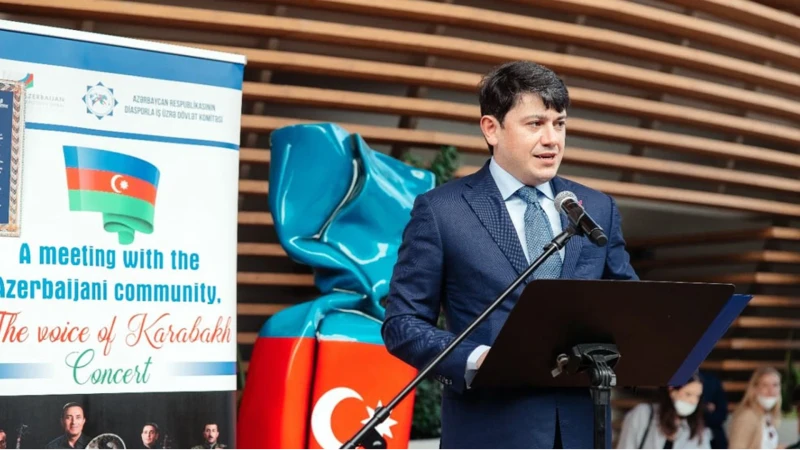 Dubayda Azərbaycan diasporu ilə görüş keçirilib