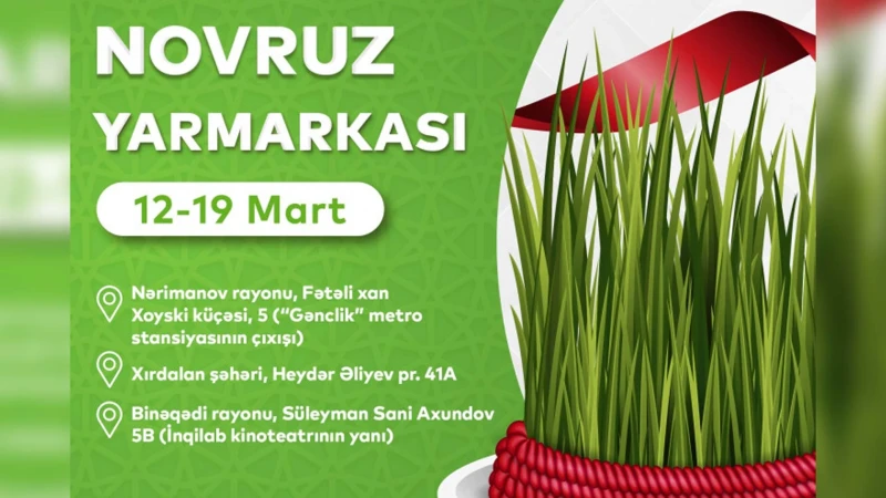 “Kənddən Şəhərə” Novruz yarmarkası keçiriləcək