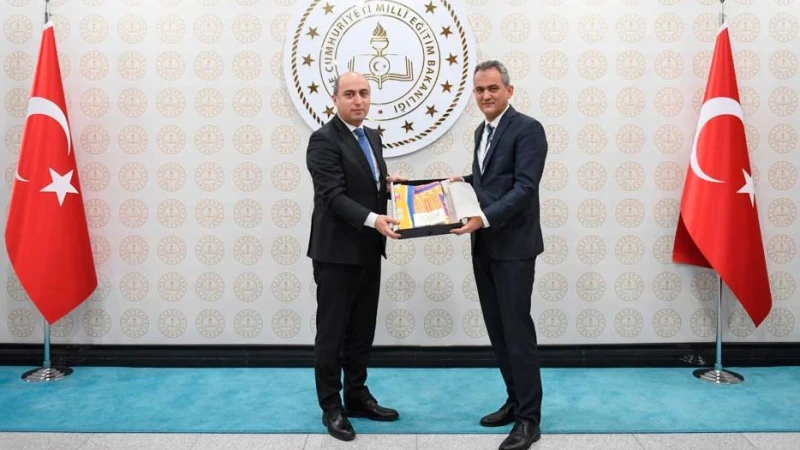 Azərbaycan təhsil naziri Türkiyədə işgüzar səfərdədir