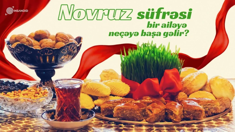 Novruz süfrəsi bir ailəyə neçəyə başa gəlir?