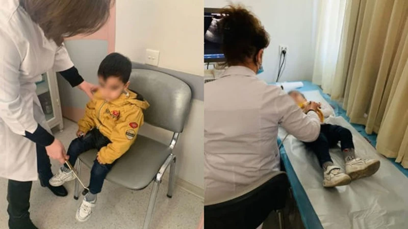 Nənə körpə nəvəsini sığınacağa verib