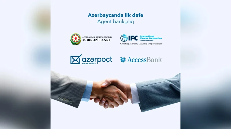 Azərbaycanda ilk dəfə agent bankçılıq layihəsi həyata keçiriləcək