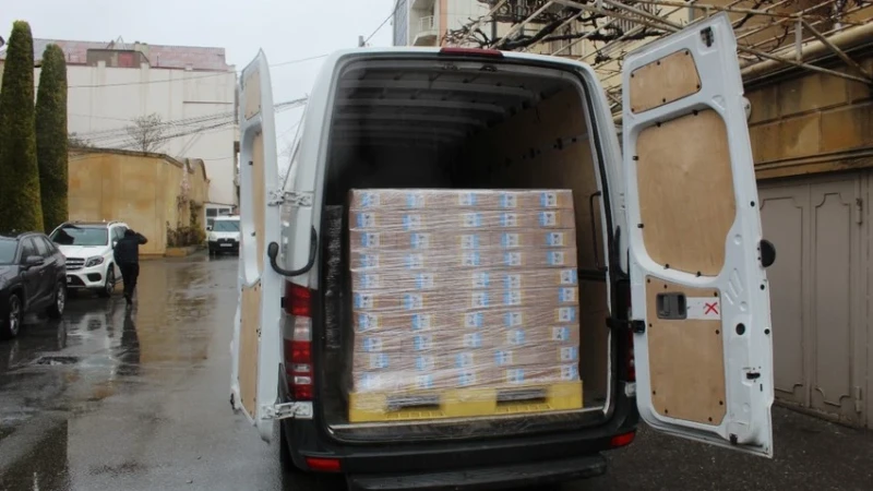 Azərbaycan Diasporu Ukrayna ordusuna 1 000 qutu dərman verib