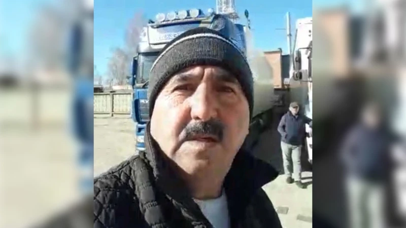 Mühasirəyə düşən azərbaycanlı sürücü azad olunub