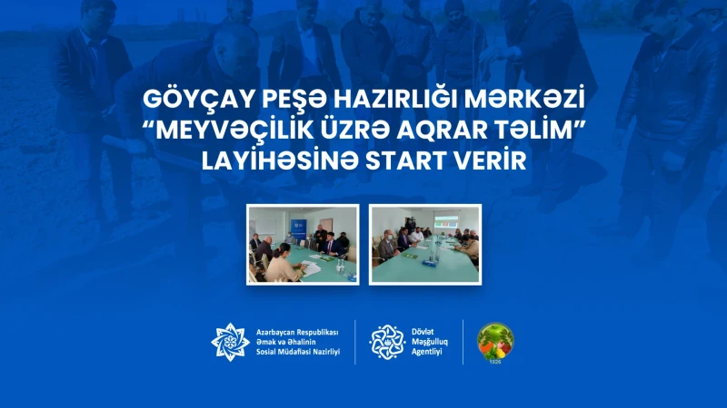 Göyçayda aqronom peşəsi üzrə kurslara start verilir