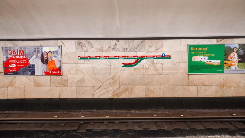 Metroda nasazlıq: sərnişinlər 28 May stansiyasında qatardan düşürülüb
