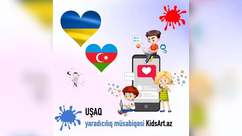 Ukraynalı uşaqlara dəstək üçün xeyriyyə müsabiqəsi keçirilir