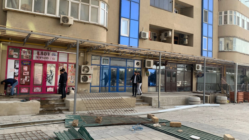 Paytaxtın Bakıxanov qəsəbəsində qanunsuz tikinti aşkar edilib