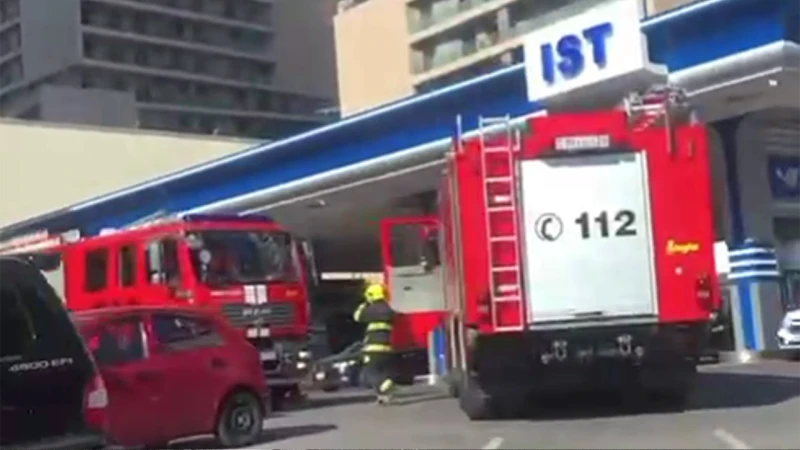 Bakıdakı İST Petrol-da tüstülənmə baş verib