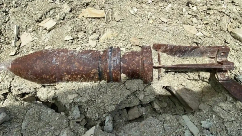 Xızı: tank mərmisi aşkarlanıb