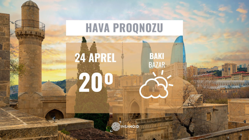 Bazar günü 20° isti olacaq
