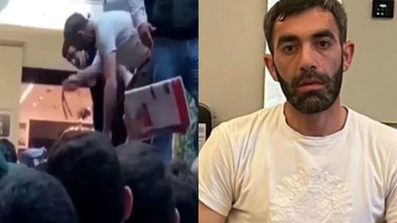 Hüseyn Həsənovla görüşdə insanları kəmərlə vuran şəxs saxlanılıb