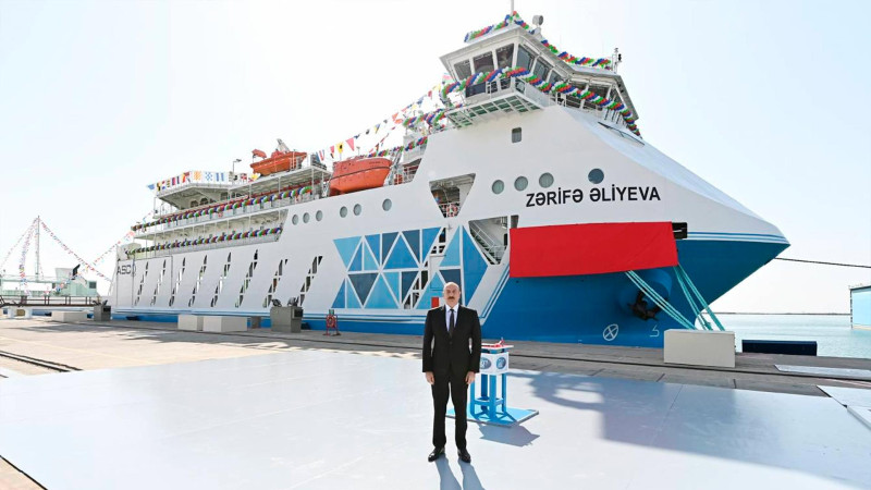 Zərifə Əliyeva gəmisi istismara verilib