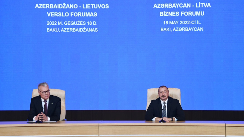 Azərbaycan-Litva biznes forumu keçirilib