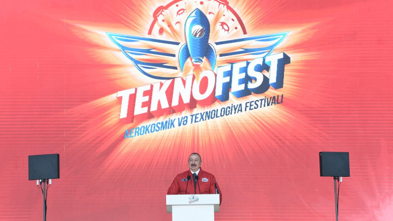 İlham Əliyev və Rəcəb Tayyib Ərdoğan “TEKNOFEST Azərbaycan” festivalına qatılıblar