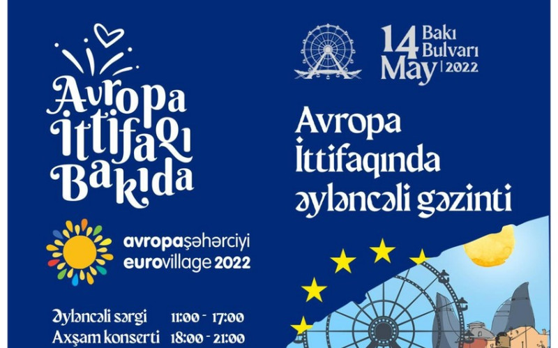 Bakıda həftəsonu Avropa Şəhərciyi açılacaq
