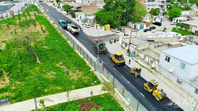 Yasamalda 4 küçədə yenidənqurma işləri aparılır