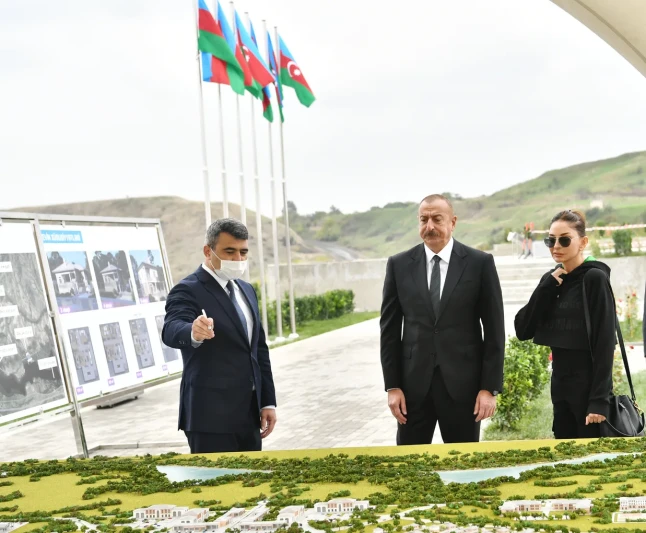 İlham Əliyev və Mehriban Əliyeva Füzuli, Cəbrayıl və Zəngilan rayonlarına səfər ediblər