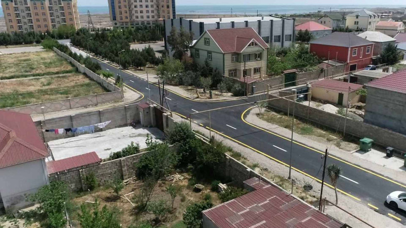 Pirallahı rayonunda 3 küçə təmir olunub