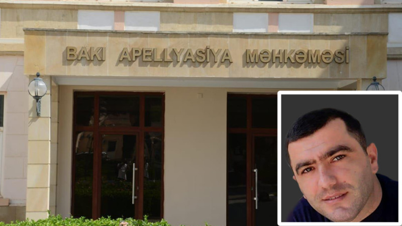 Bakıda şöbədə həyat yoldaşını öldürən polis əməkdaşı apellyasiya şikayəti verib
