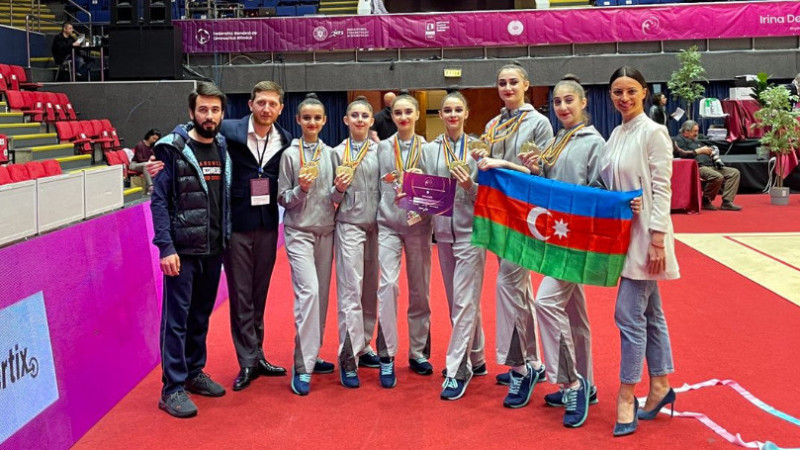 Gimnastlarımız Rumıniya və Polşada bir neçə medal qazanıblar