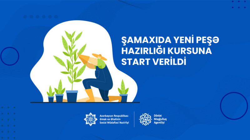 Şamaxıda bağban peşəsi üzrə kurslara start verilib