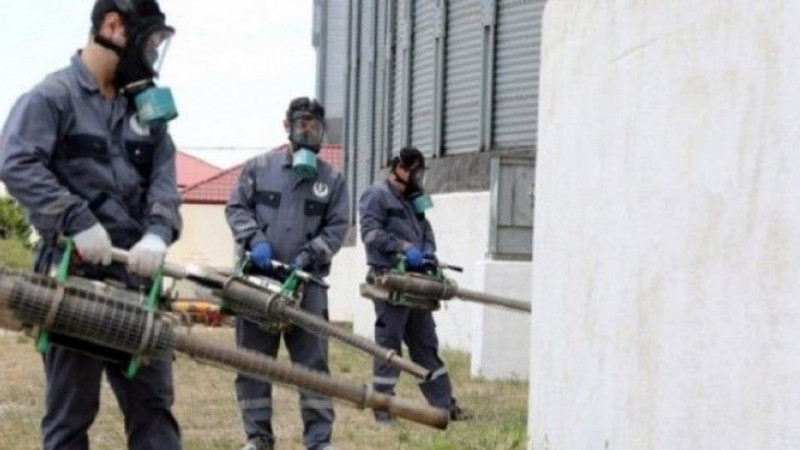 İstehsal və saxlanma yerlərində fumiqasiya tədbirləri keçirilib