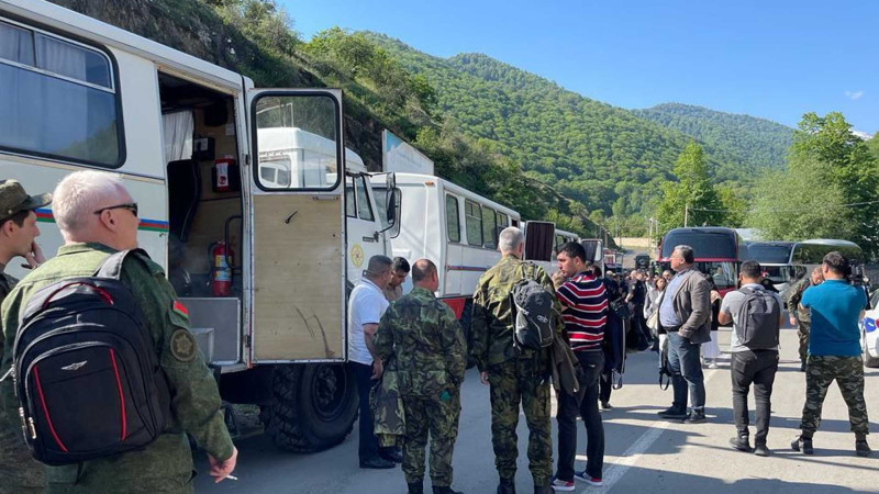 Xarici diplomatların Kəlbəcərə səfəri başlayıb
