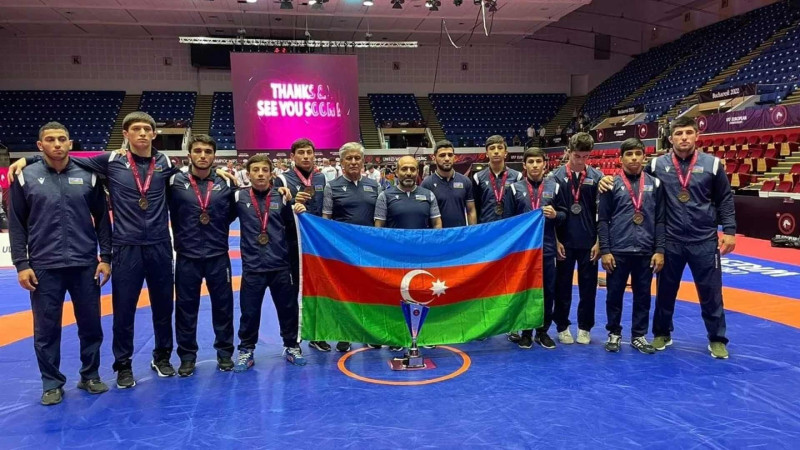 Sərbəst güləş üzrə milli komanda Avropa çempionu adını qazanıb