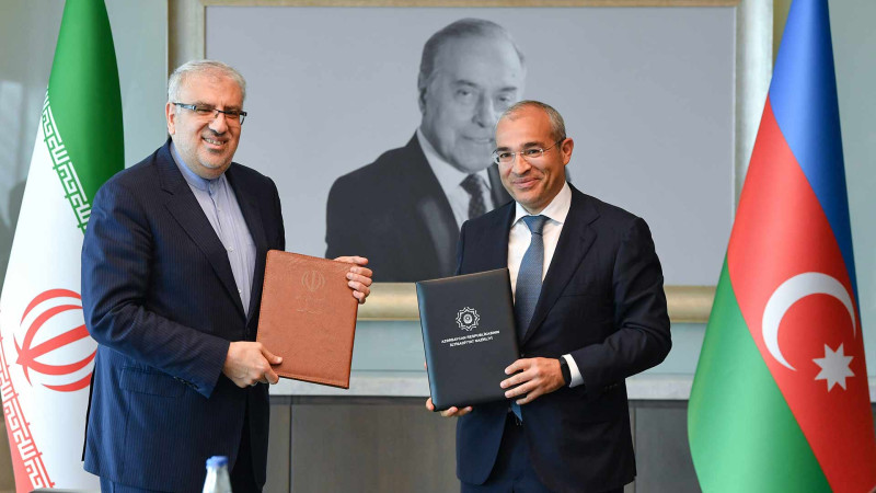 Azərbaycan İranla təbii qaz sahəsində Memorandum imzalayıb
