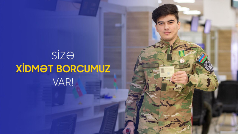 “ASAN xidmət”də 4 000-ə yaxın şəhid ailəsi üzvünə növbəsiz xidmət göstərilib