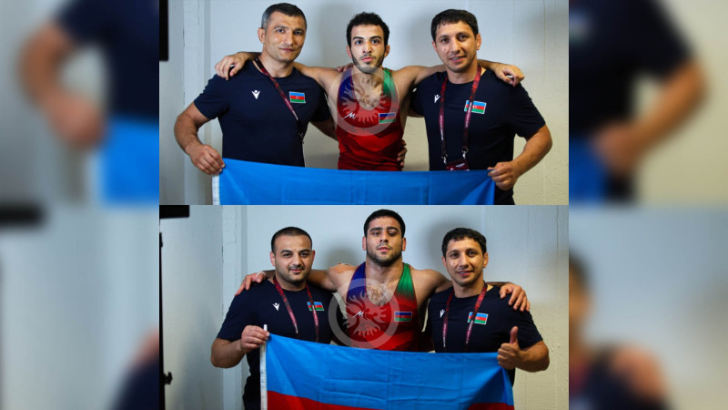 U-20 Avropa çempionatı: iki güləşçimiz qızıl medal qazanıb