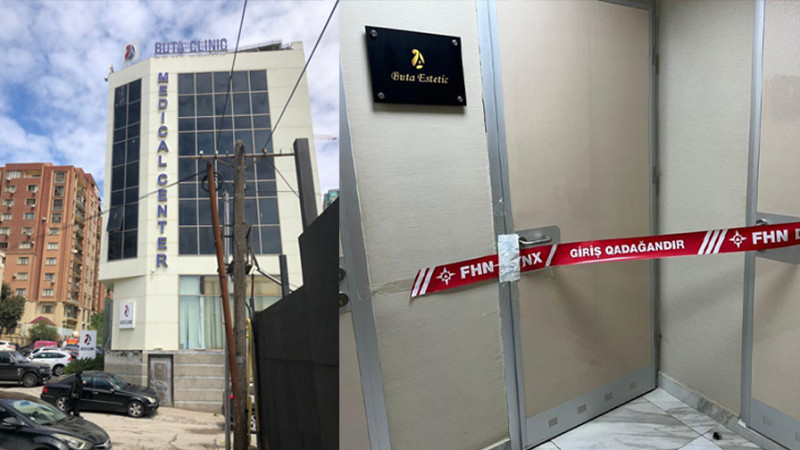“Buta” klinikasının fəaliyyəti yanğın təhlükəsinə görə məhdudlaşdırılıb
