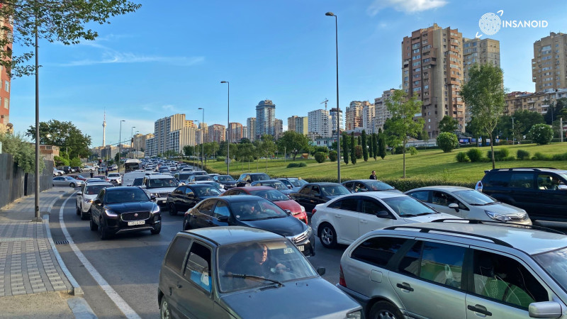 Bakının bu yollarında hazırda sıxlıq var