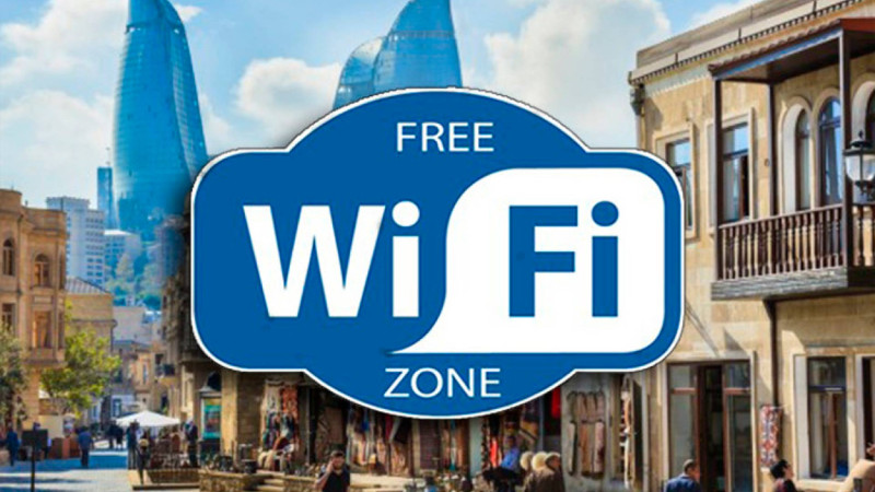 Bakının 14 parkında “İctimai Wi-Fi” xidməti dayandırılır