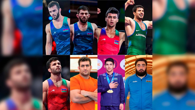 Azərbaycan güləşçiləri Romada 8 medal qazanıb