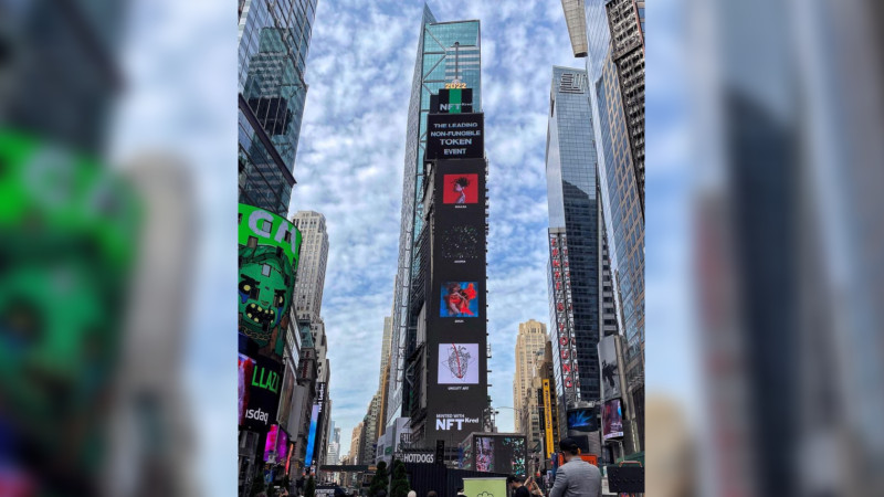 Azərbaycanlı gənc rəssam Nərmin İsrafilovanın əsəri Nyu-Yorkda işıqlandırılıb