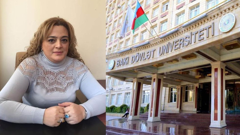 BDU-nun tələbələrə rüşvət təklif etməkdə günahlandırılan müəllimi işdən çıxarılıb