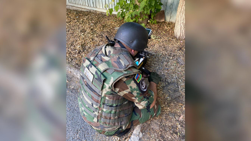 Sumqayıtda qumbara tapılıb