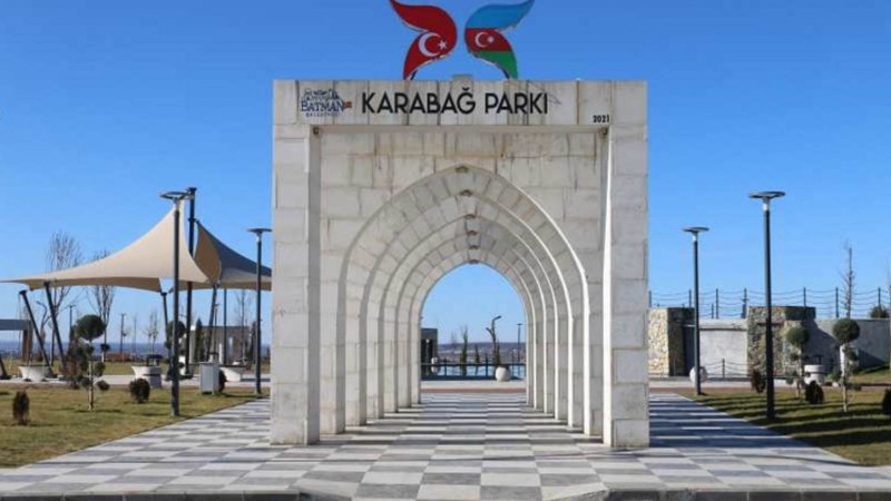 Türkiyənin Batman şəhərində Qarabağ parkı açılacaq