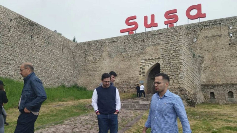 Slovakiya və Paraqvay nümayəndələri Şuşaya səfər ediblər