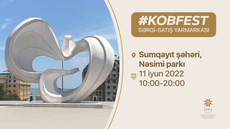 Sumqayıtda KOB Fest yarmarkası keçiriləcək